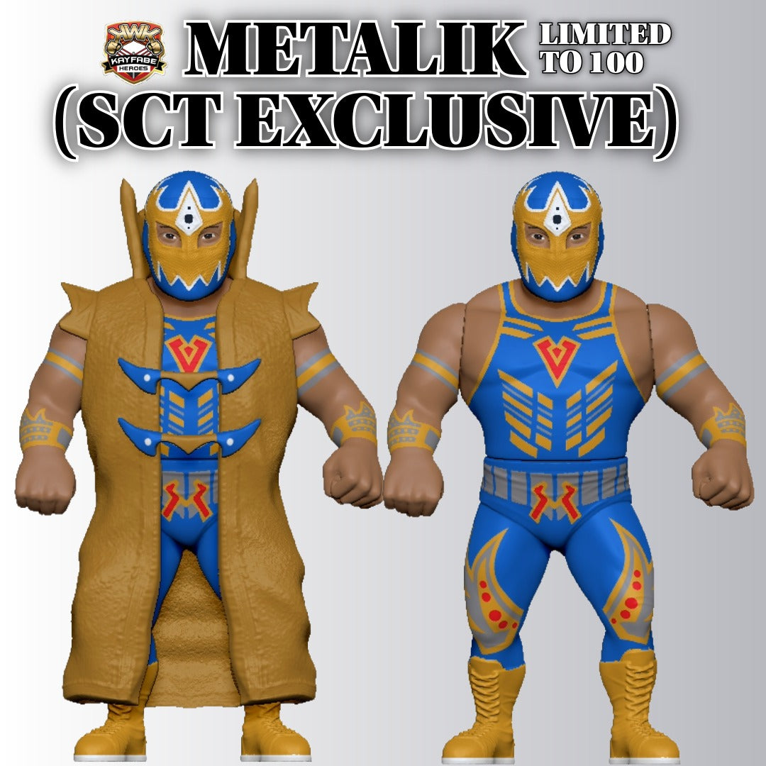 KWK Kayfabe Heroes Gran Metalik [Exclusive]