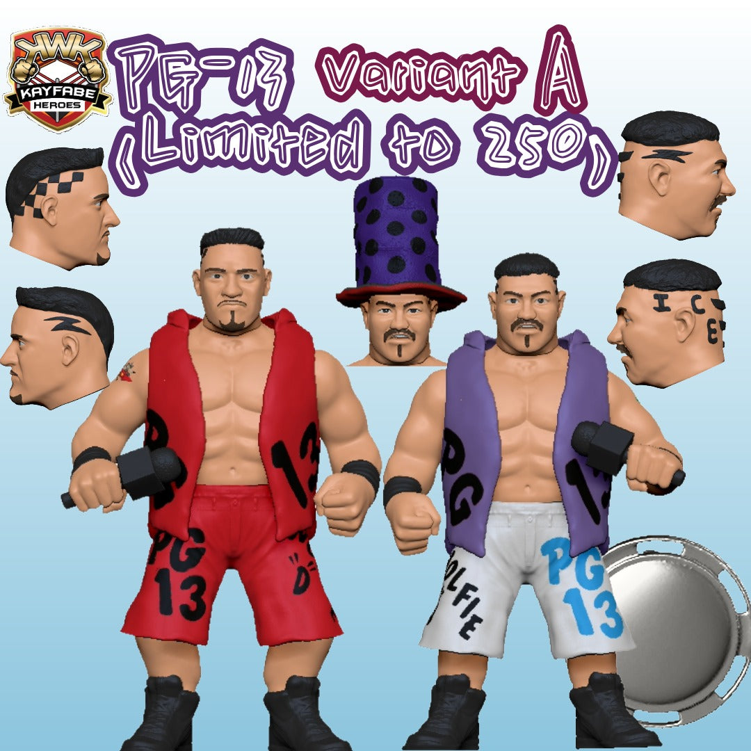 KWK Kayfabe Heroes Series TBD PG-13 [Variant B]