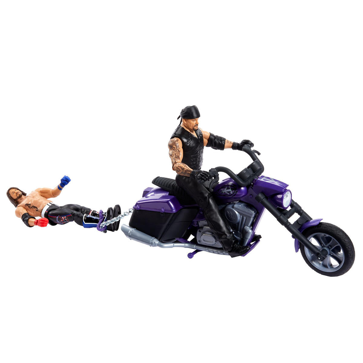 2024 WWE Mattel Wrekkin' Boneyard Slamcycle [With Undertaker