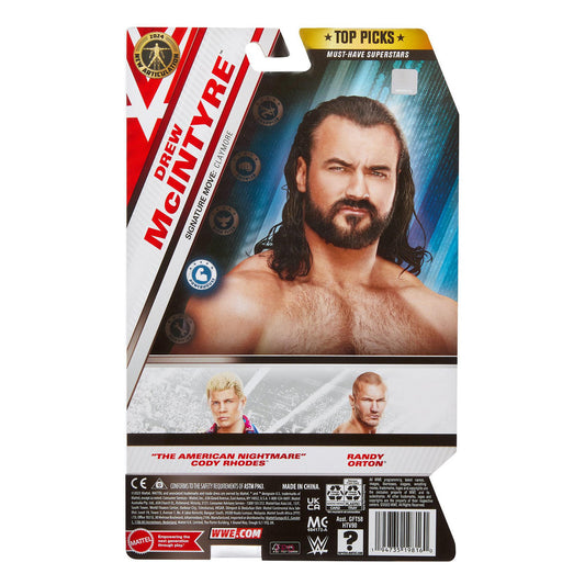 2024 WWE Mattel Basic Top Picks Drew McIntyre