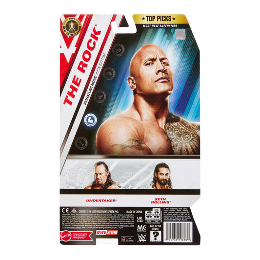 2024 WWE Mattel Basic Top Picks The Rock