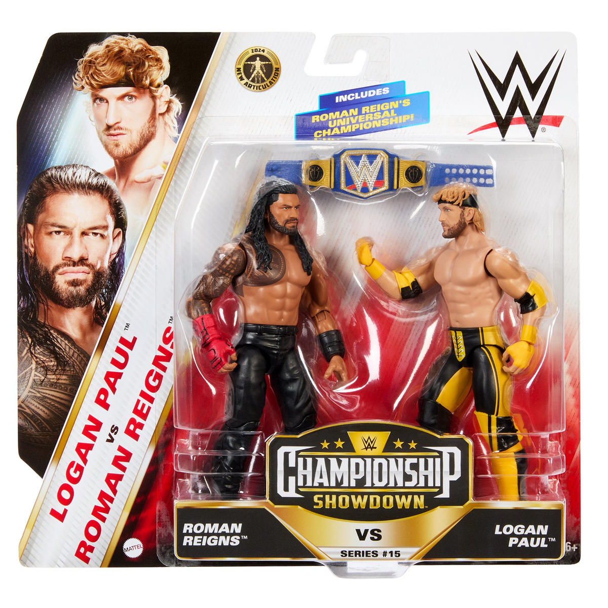 Set Of 15 Officially Licenced WWE Wrestler Rumblers Wrestling Figures Featuring 15 Random Wrestler Figures With No Duplicates