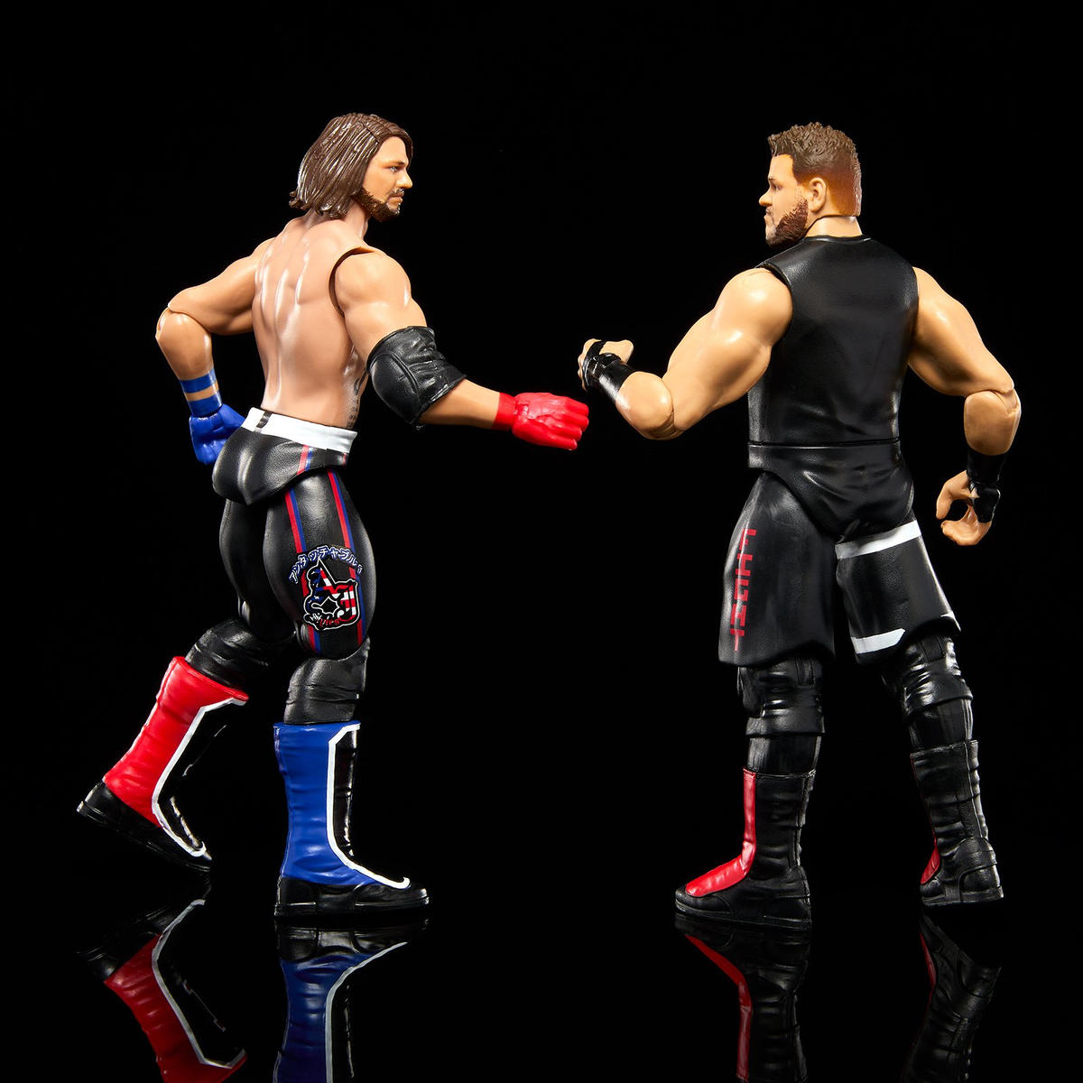 2023 WWE Mattel Basic Championship Showdown Series 15 AJ Styles vs