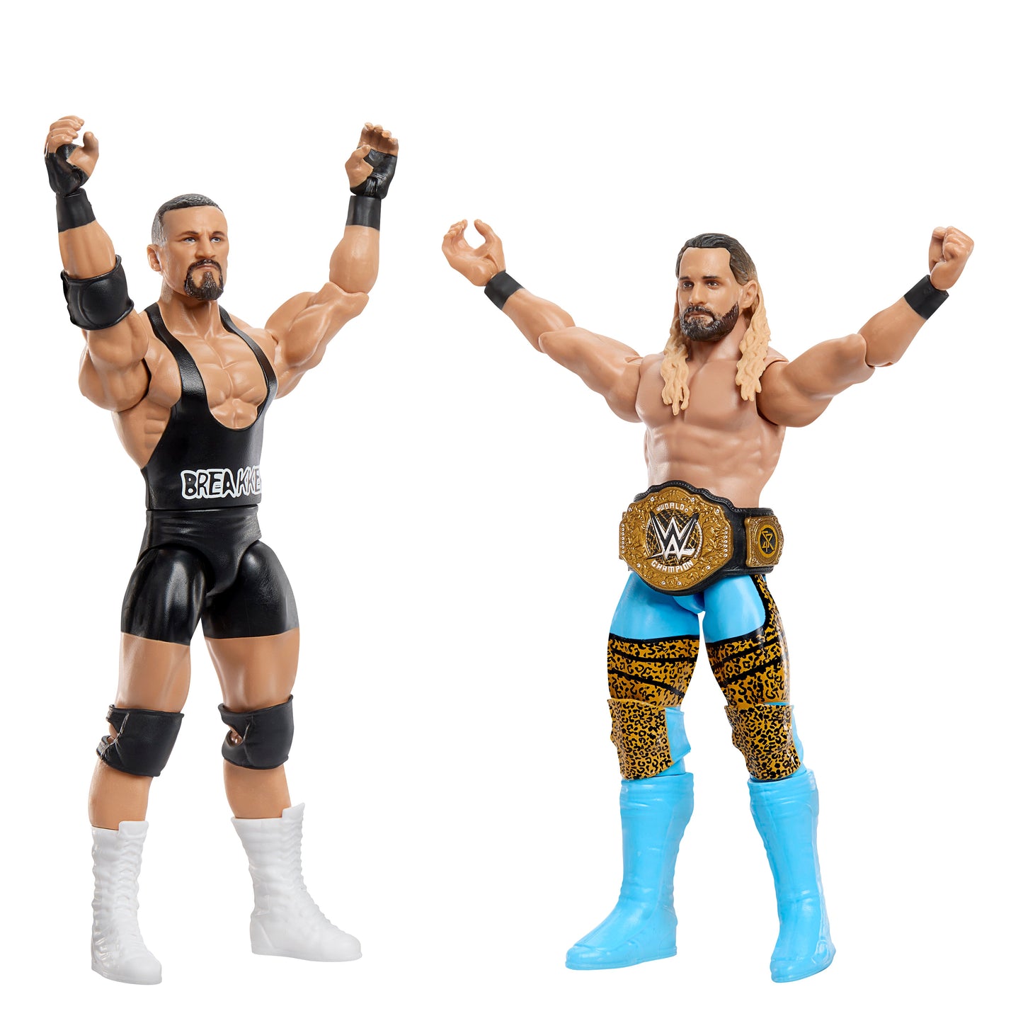 2024 WWE Mattel Main Event Showdown Series 18 Seth Rollins vs. Bron Breakker