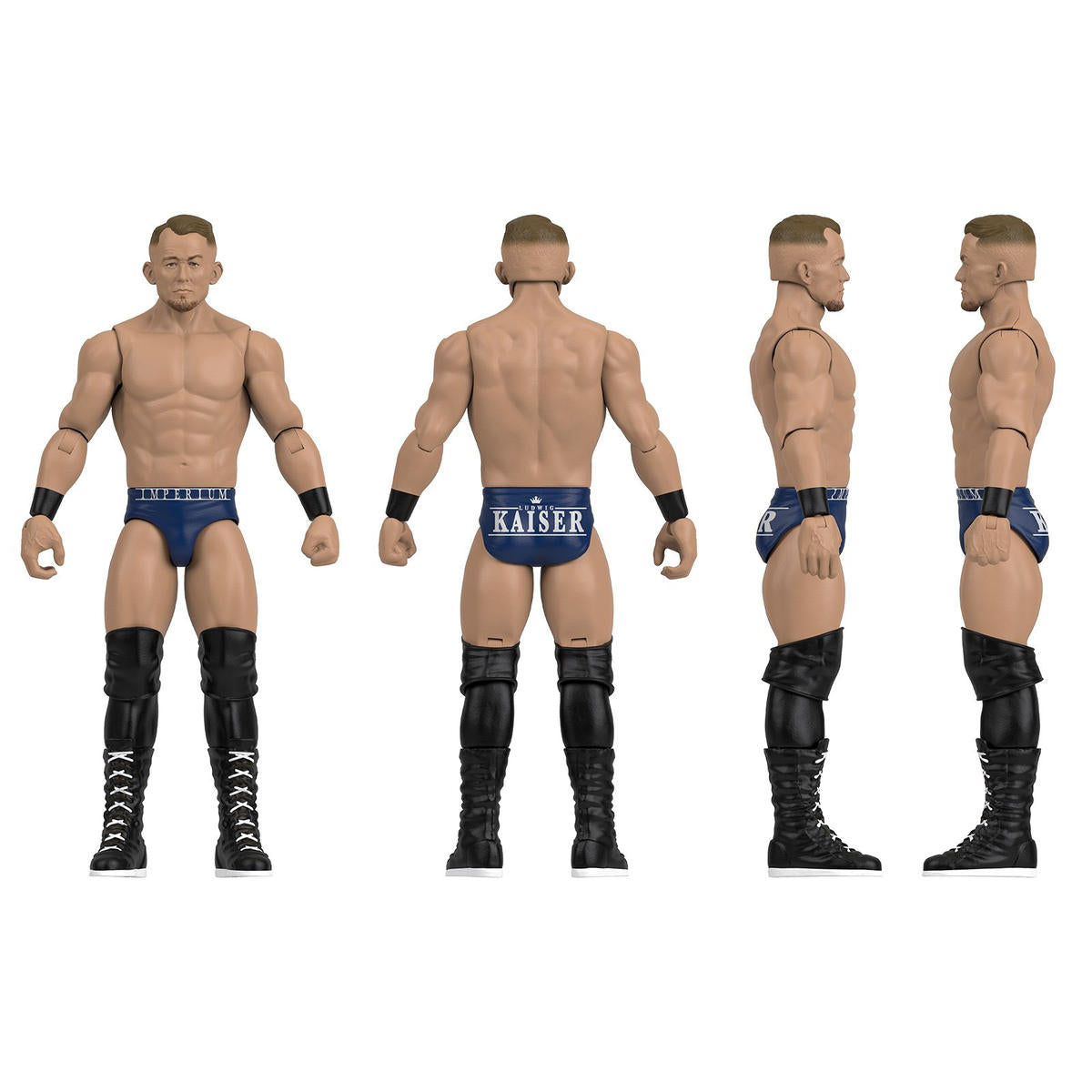 attel WWE - Personaggio Elite Brock Lesnar, action figure da collezione con tecnologia TrueFX