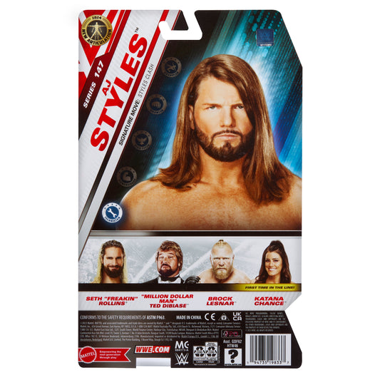 2024 WWE Mattel Main Event Series 147 AJ Styles