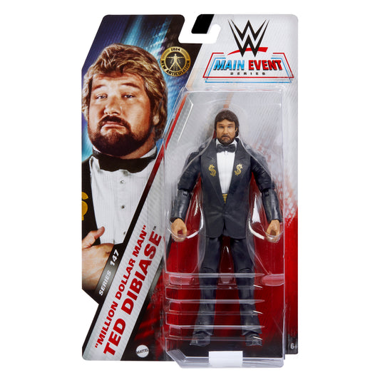 2024 WWE Mattel Main Event Series 147 "Million Dollar Man" Ted Dibiase