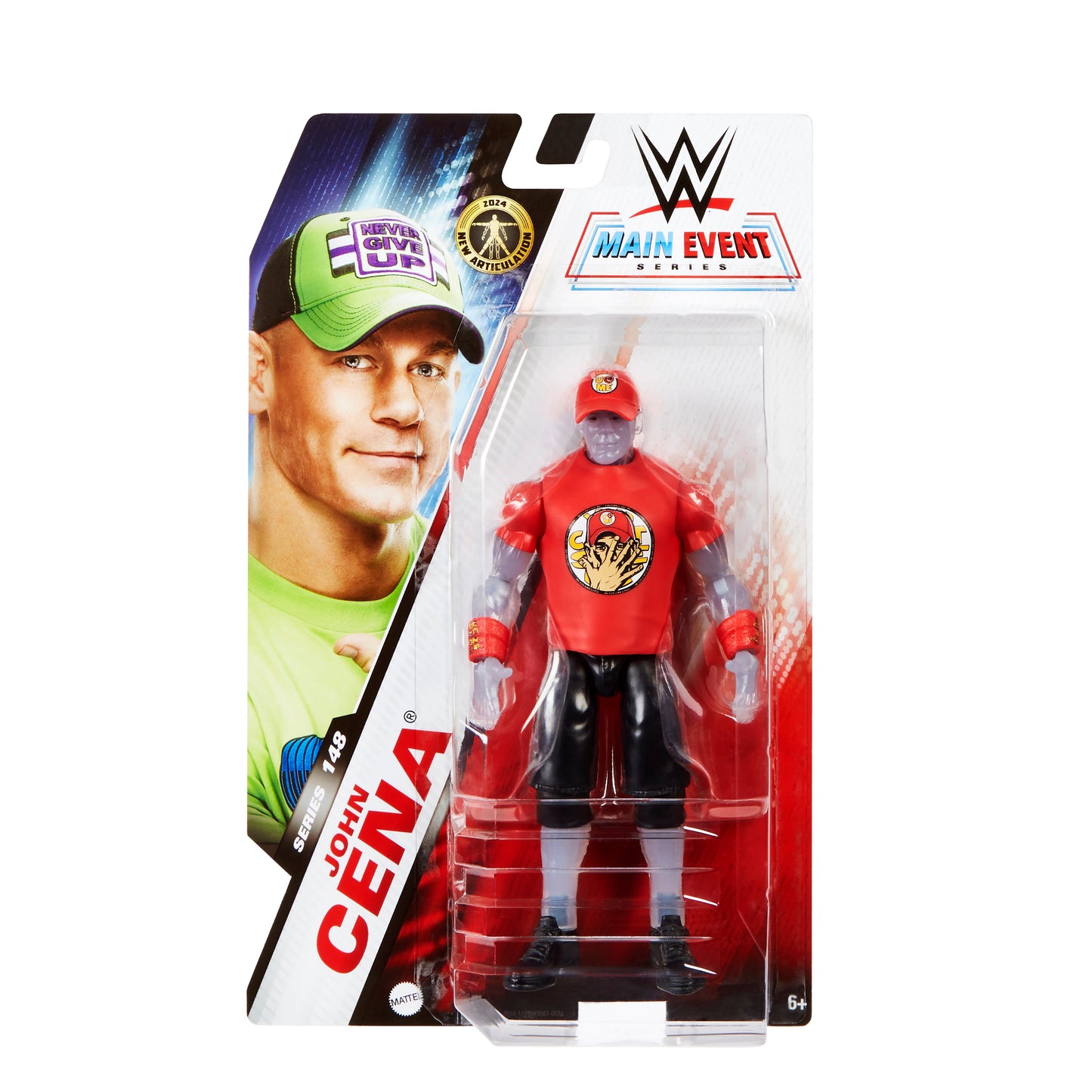 2024 WWE Mattel Main Event Series 148 John Cena [Chase]