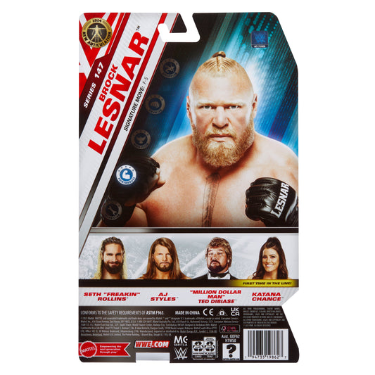 Unreleased WWE Mattel Main Event Series 147 Brock Lesnar