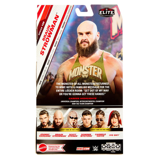 2023 WWE Mattel Elite Collection Series 105 Braun Strowman