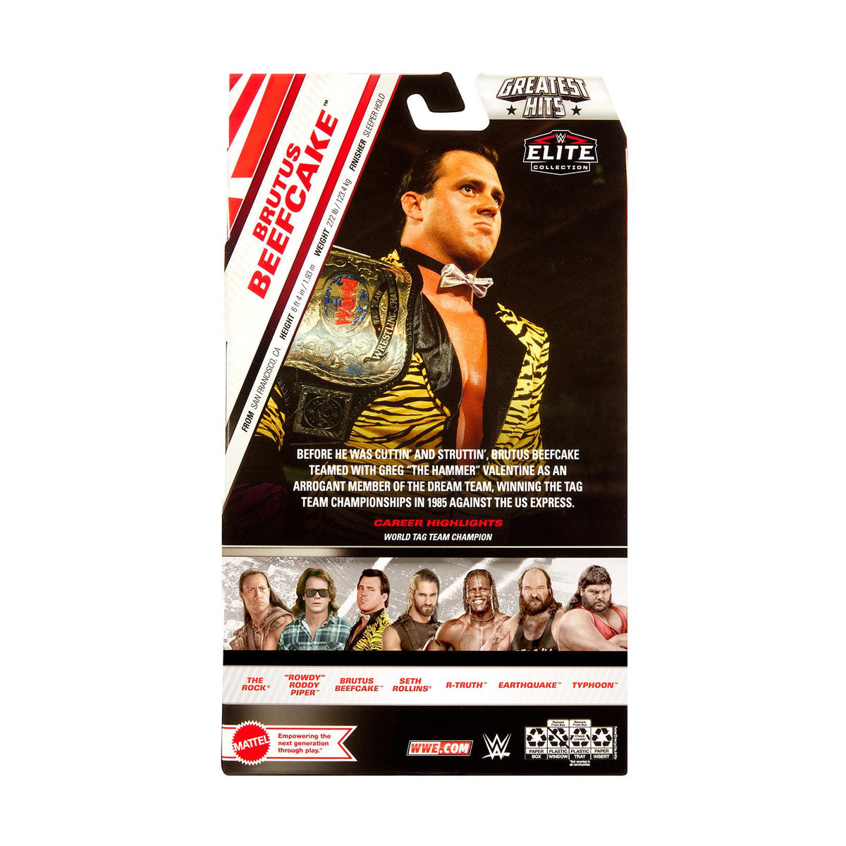 WWE Action Figure Gunther - Serie Elite Greatest Hits 8 Da Collezione
