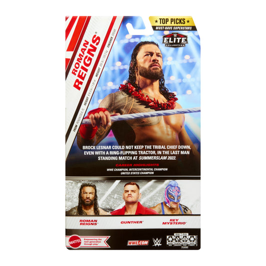 2024 WWE Mattel Elite Collection Top Picks Roman Reigns