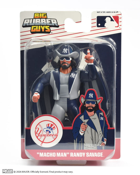 2026 MAJOR MLB x Big Rubber Guys "Macho Man" Randy Savage [New York Yankees]