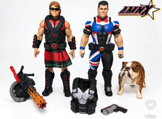 AMNX Action Figures The Federation "Rowdy" Roddy Piper