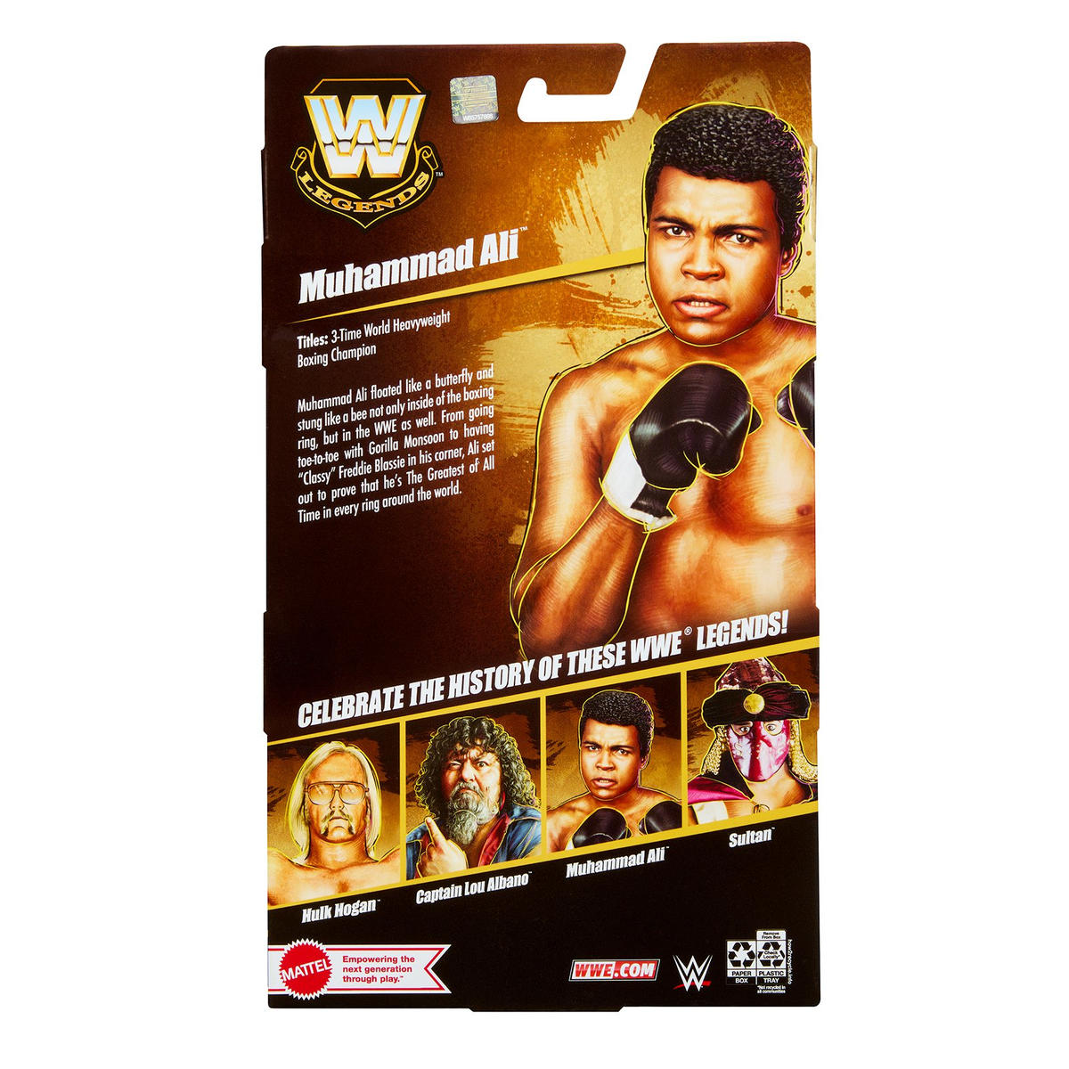 Mattel Muhammad Ali WWE Ultimate Edition Action Figure Set