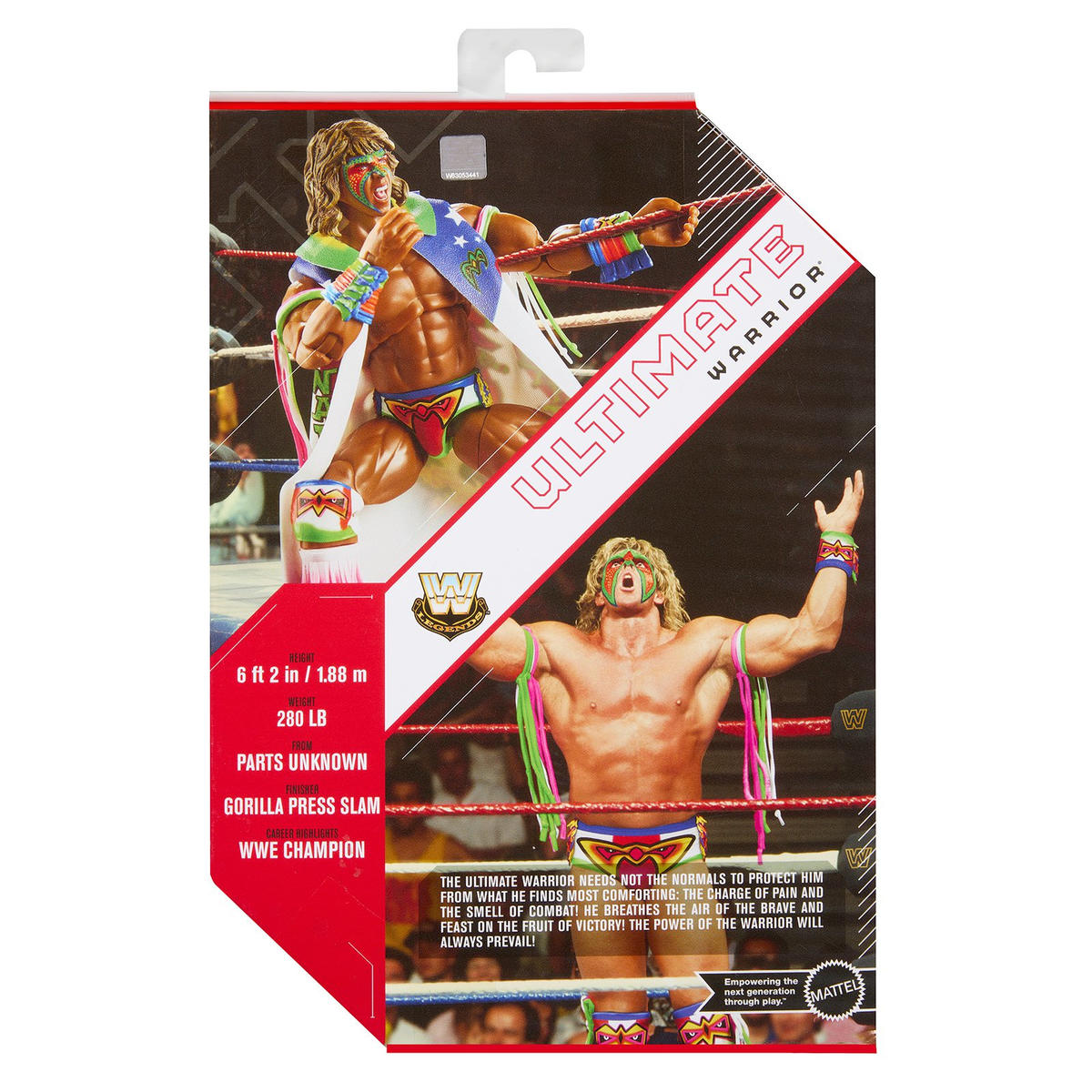 2023 WWE Mattel Ultimate Edition Legends Ultimate Warrior [Exclusive]