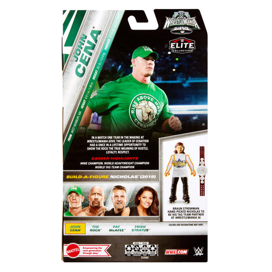 2024 WWE Mattel Elite Collection WrestleMania 40 John Cena