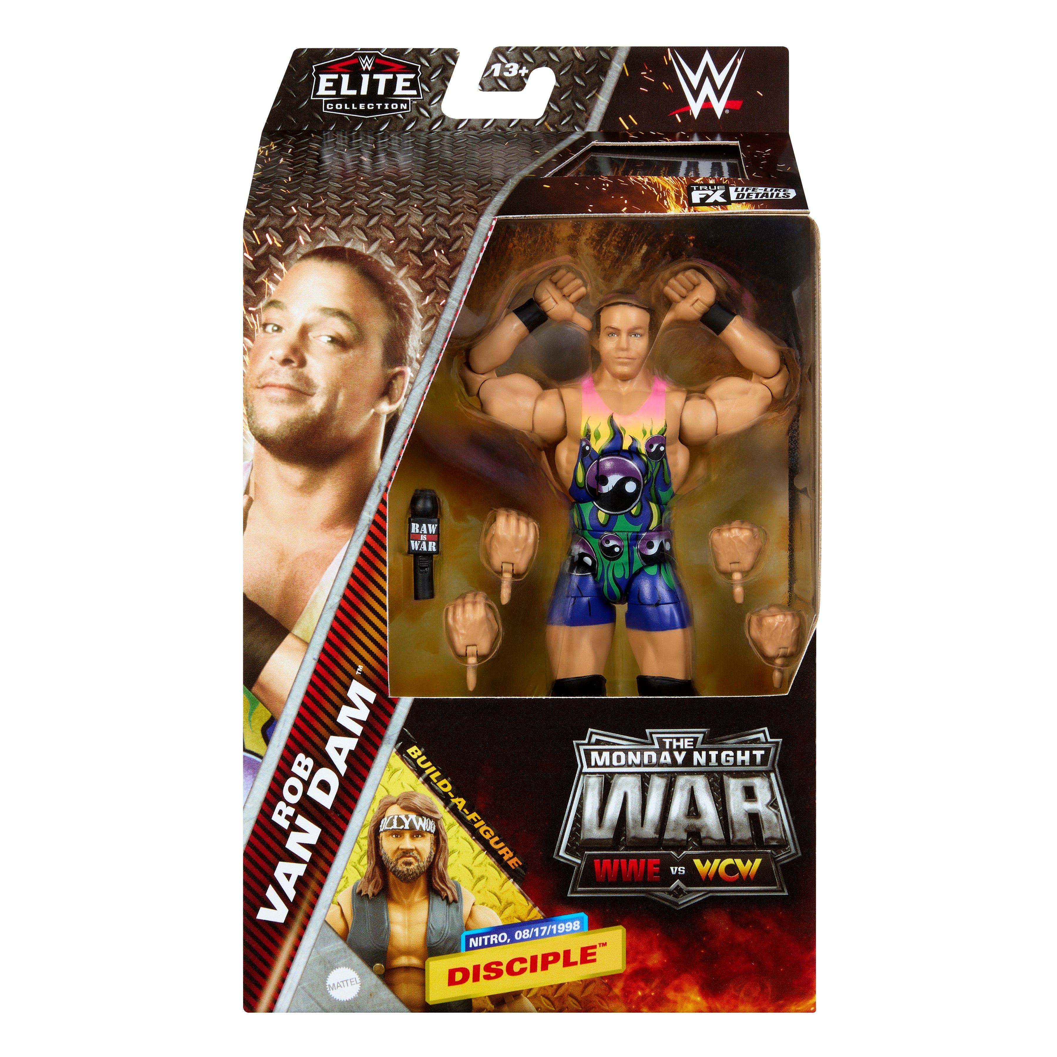 2024 WWE Mattel Elite Collection Monday Night War Series 3 Rob Van Dam ...