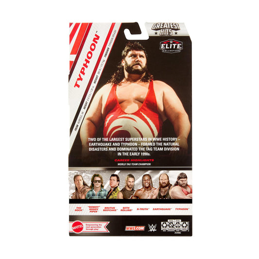 2023 WWE Mattel Elite Collection Greatest Hits Series 3 Typhoon