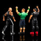 2023 WWE Mattel Basic Main Event Superstars: Roman Reigns, John Cena & The Rock [Exclusive]
