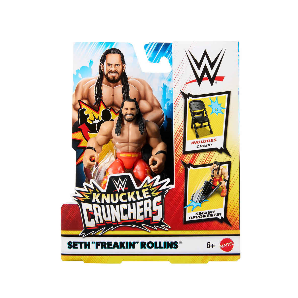 2023 WWE Mattel Knuckle Crunchers Series 1 Seth Rollins