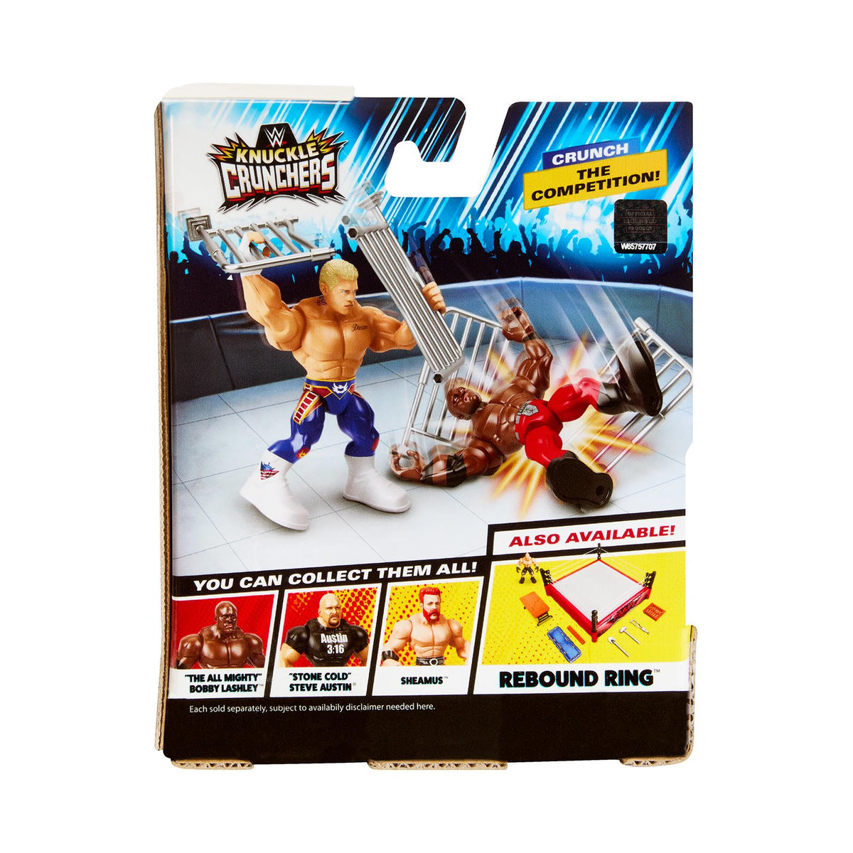 2024 WWE Mattel Knuckle Crunchers Series 2 Cody Rhodes