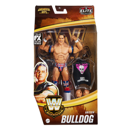 2023 WWE Mattel Elite Collection Legends Greatest Hits Series 1 British Bulldog [Exclusive]