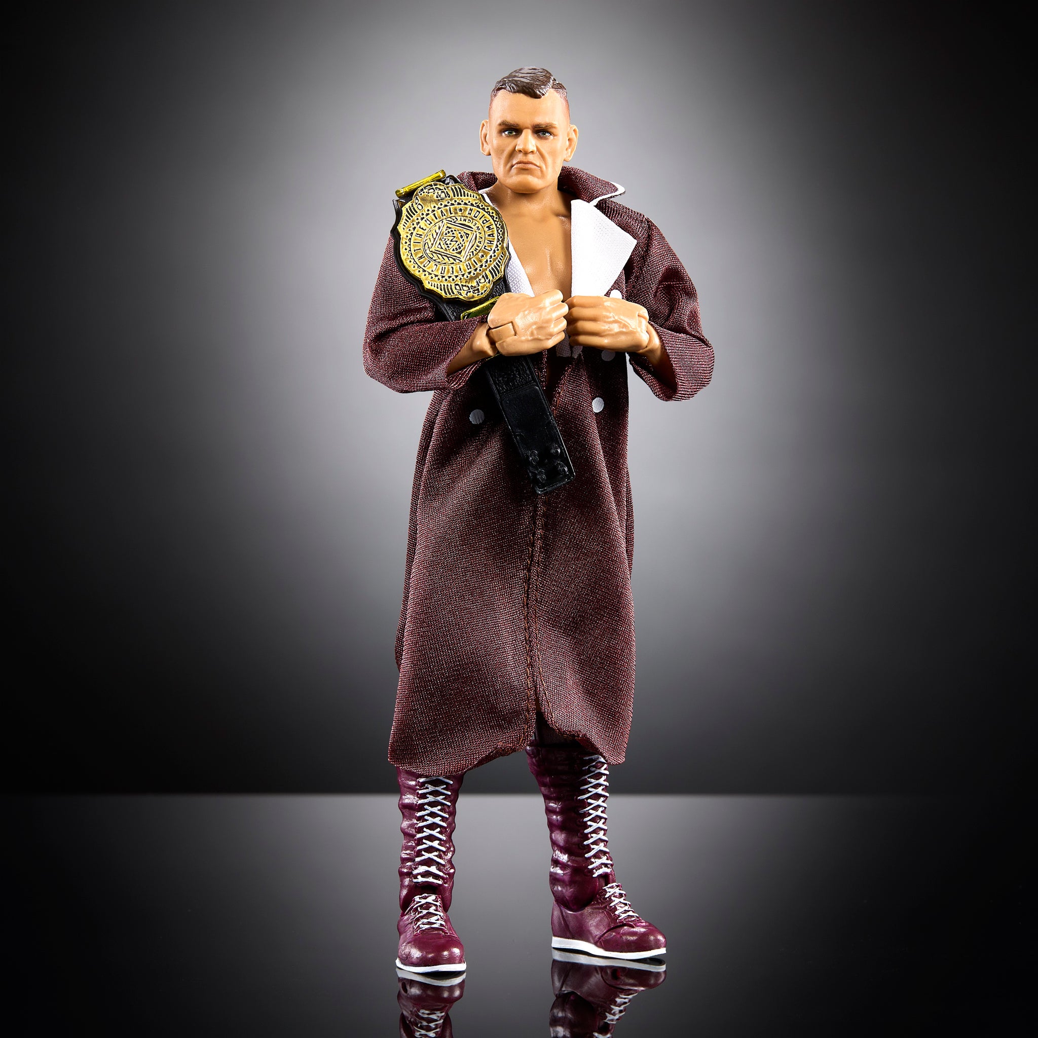 Mattel WWE Ultimate Edition Gunther - Figurine Articulée 15cm Avec Accessoires