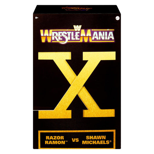 2024 WWE Mattel Elite Collection Amazon Exclusive WrestleMania X Ladder Match: Razor Ramon vs. Shawn Michaels