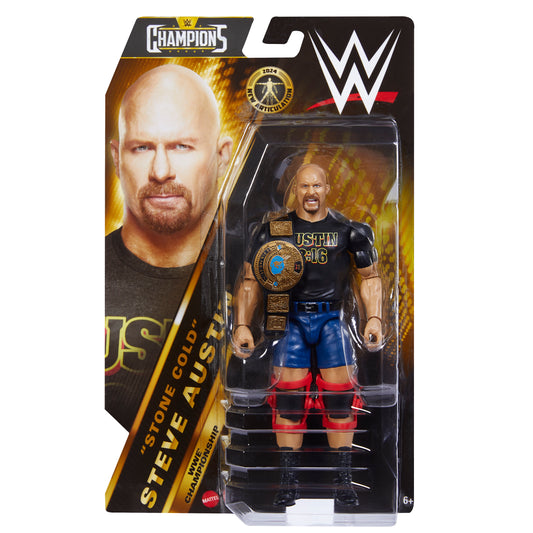 2024 WWE Mattel Basic Champions Series 2 "Stone Cold" Steve Austin