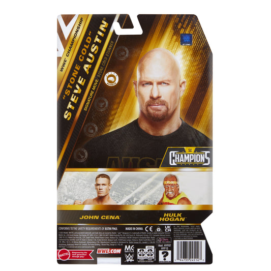 2024 WWE Mattel Basic Champions Series 2 "Stone Cold" Steve Austin
