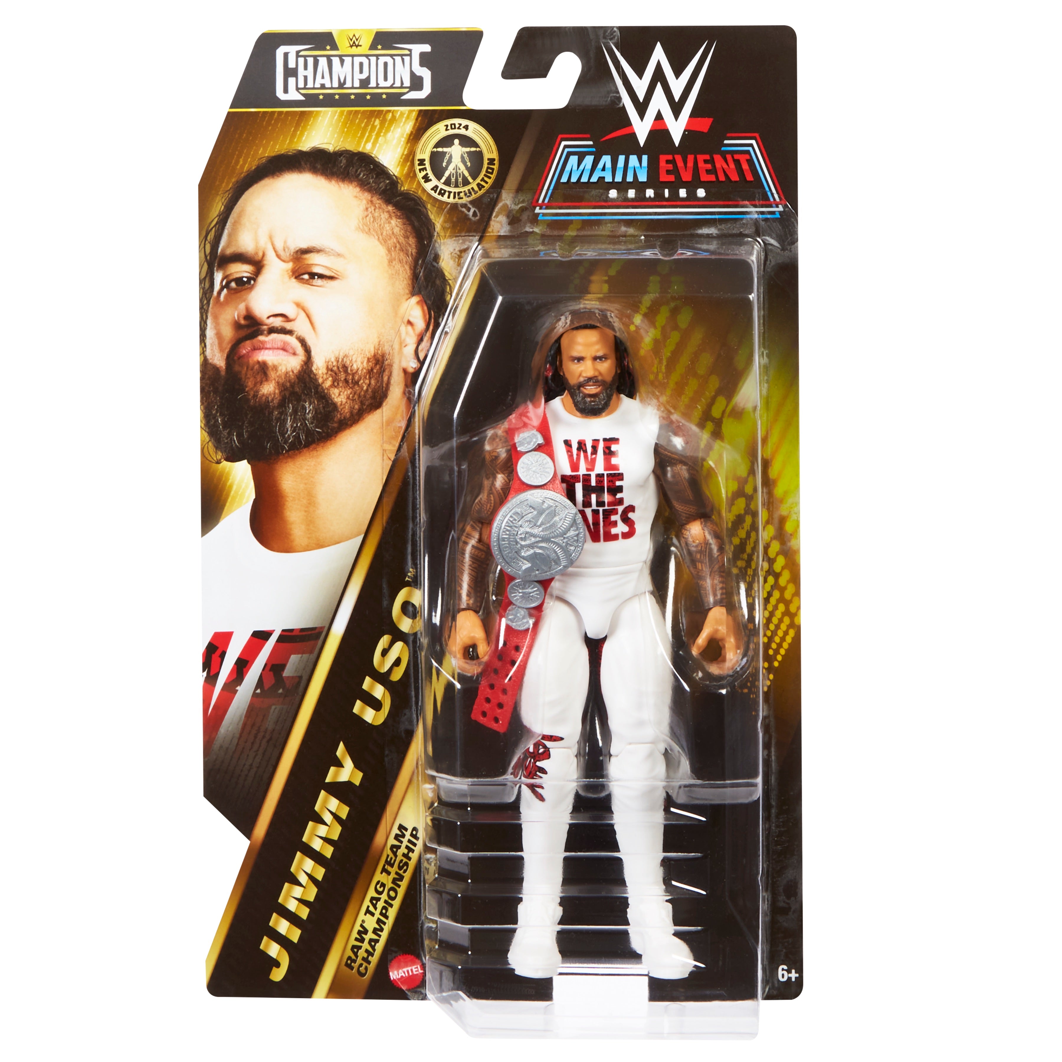 2024 WWE Mattel Main Event Champions Series 3 Jimmy Uso – Wrestling ...