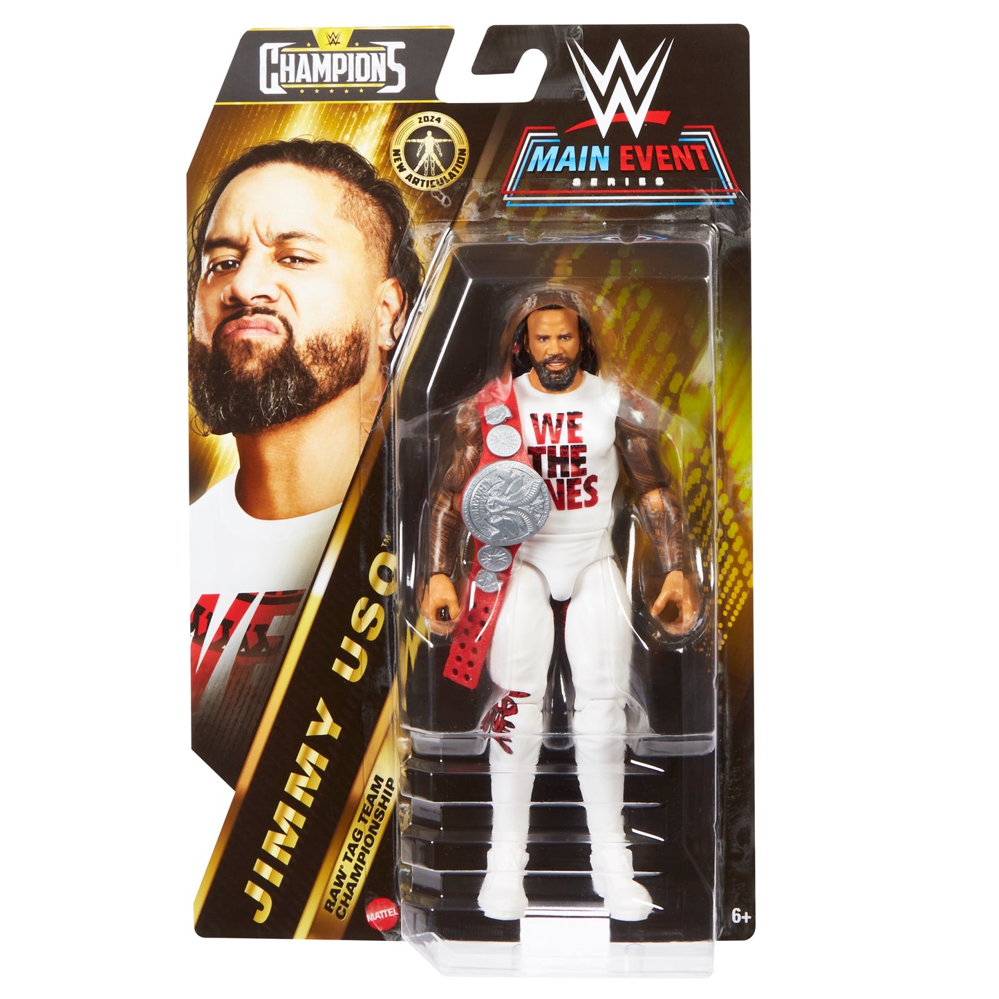 2024 WWE Mattel Main Event Champions Series 3 Jimmy Uso