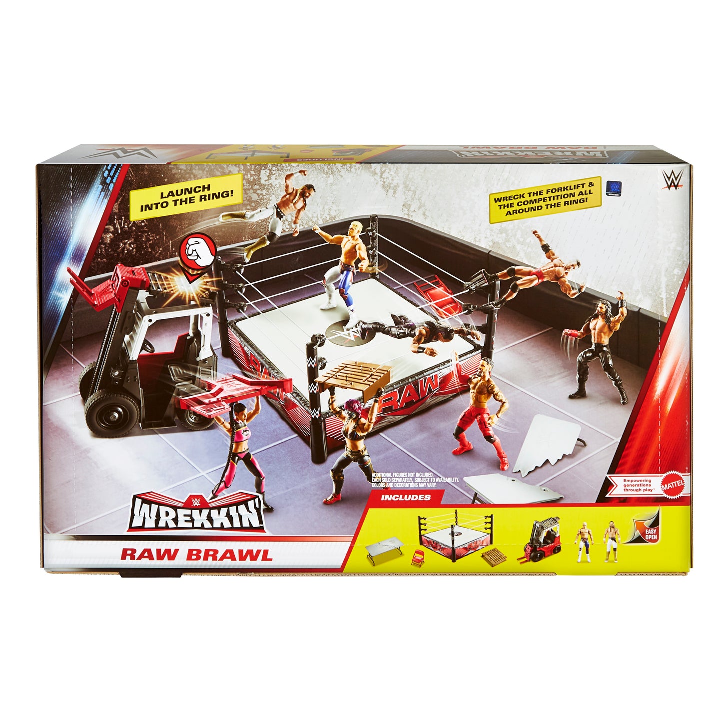 2024 WWE Mattel Wrekkin' Raw Brawl [With Cody Rhodes & Seth Rollins]