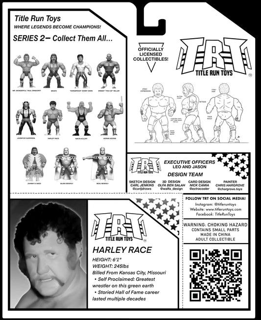 Title Run Toys Series 2 Harley Race