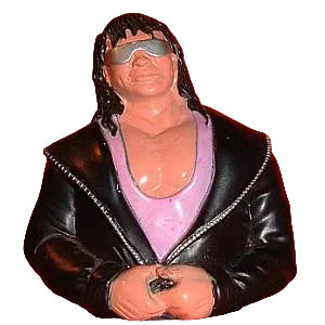 1993 WWF Titan Sports Bret "Hitman" Hart Candy Topper