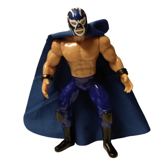 7" Articulated Bootleg/Knockoff Huracán Ramírez Jr. Mexican Arena Figure