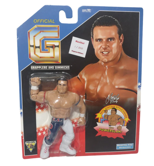 2024 Hasttel Toy Grapplers & Gimmicks NYCC Exclusive British Bulldog '96