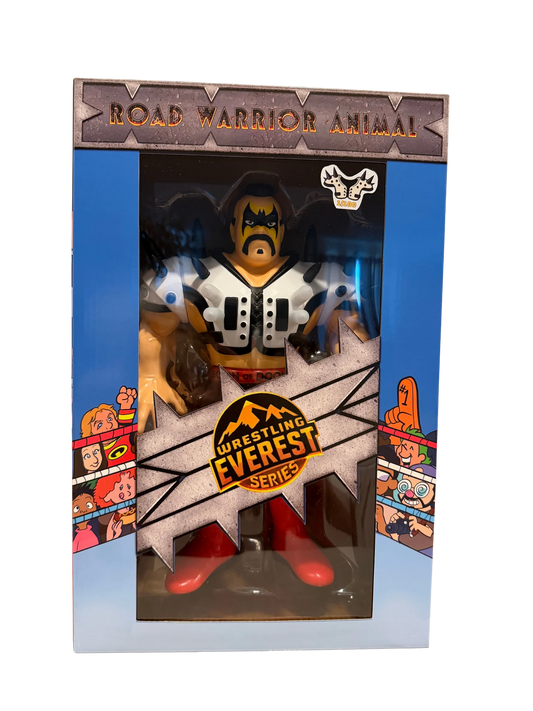 2025 LaToonie Wrestling Everest Series 12" Scale Road Warrior Animal [With White Shoulder Pads]