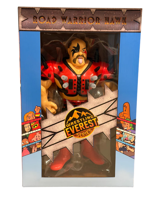 2025 LaToonie Wrestling Everest Series 12" Scale Hawk [With Red Shoulder Pads]