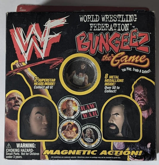 1999 WWF Irwin Toy Bungeez the Game [With The Rock & Undertaker]