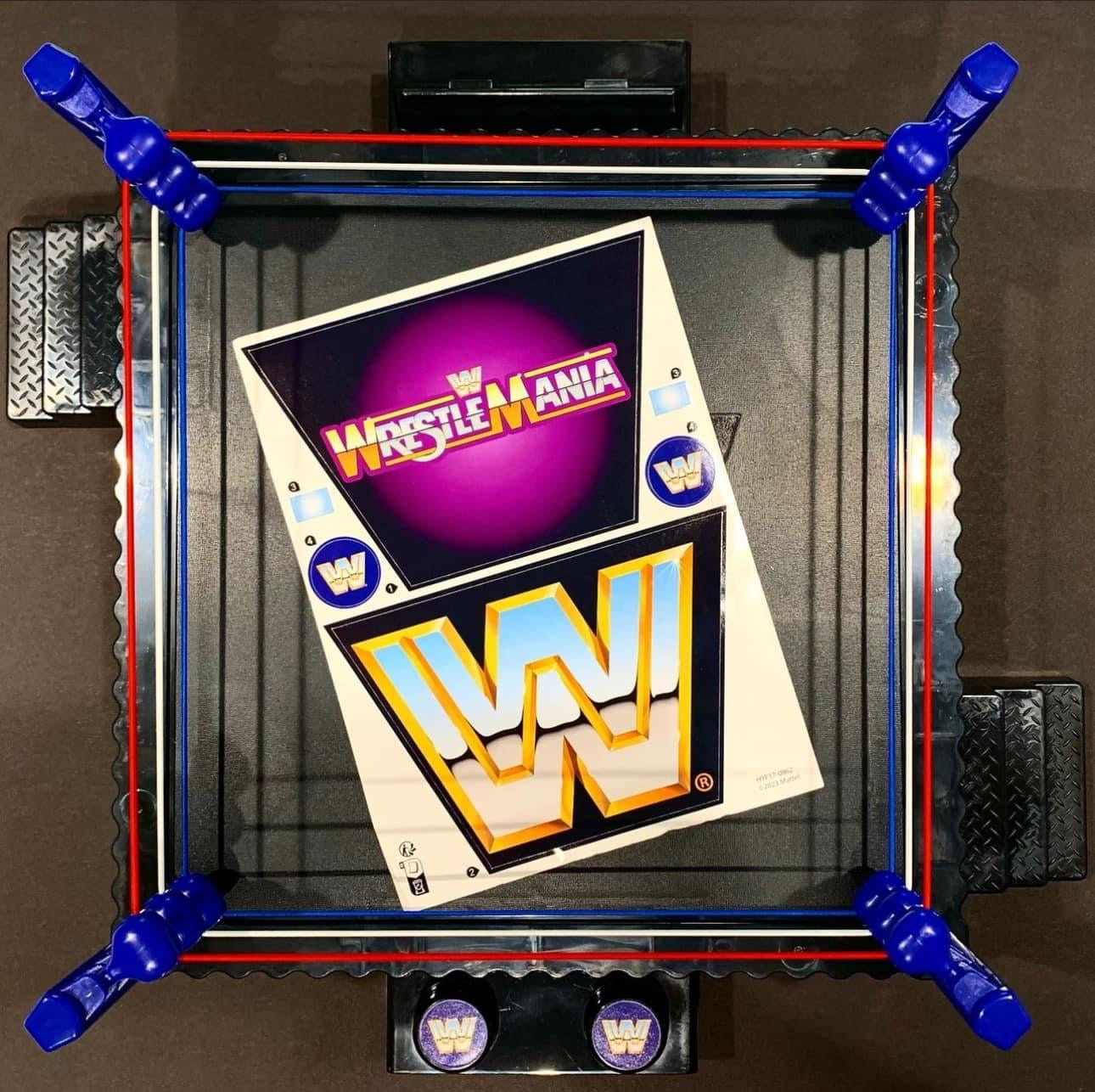 2024 WWE Mattel WrestleMania Official Retro Ring