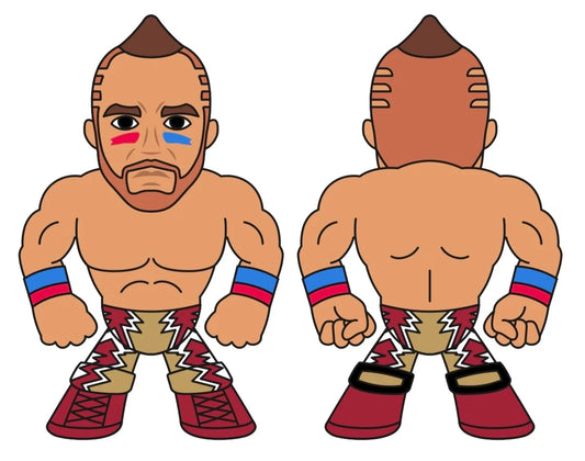 2024 Pro Wrestling Tees Micro Brawlers Limited Edition Amazing Red