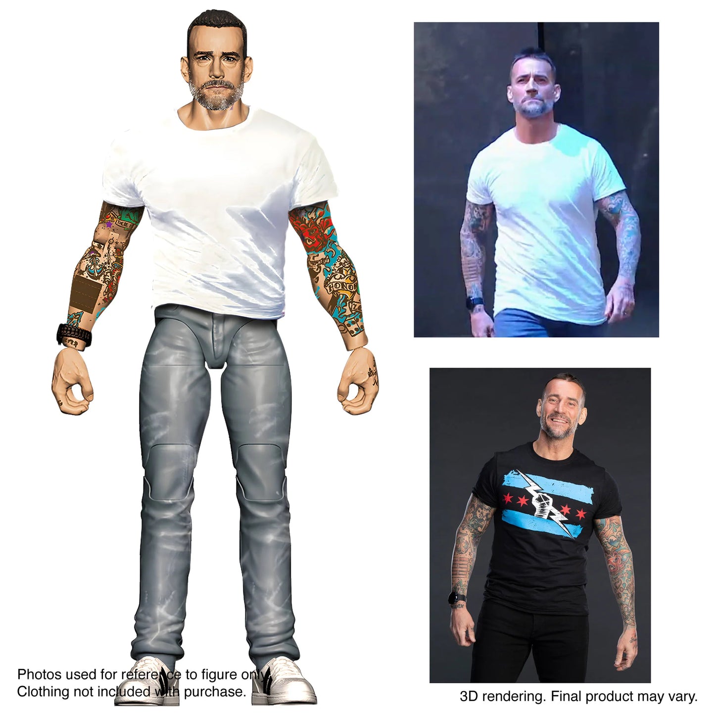 WWE - Élite Collection Série 124 Figurine CM Punk | Smyths Toys France WWE - Élite Collection Série 124 Figurine CM Punk | Smyths Toys France