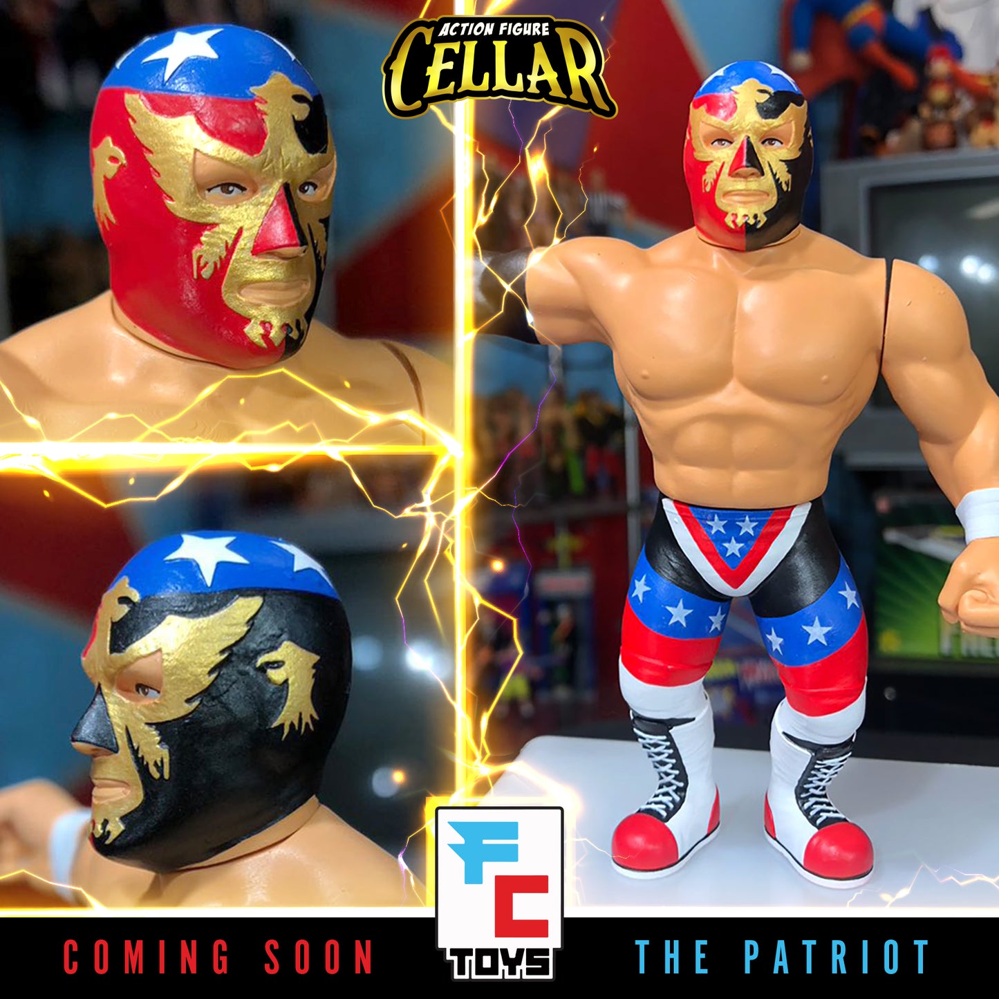 2024 FC Toys Wrestle-Something Wrestlers Series 2 The Patriot