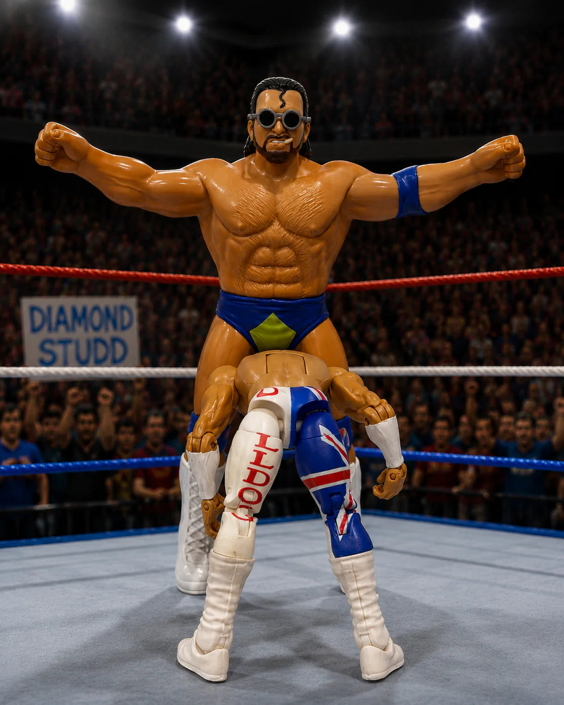 LaToonie Wrestling Giant Series 8" Scale Diamond Studd