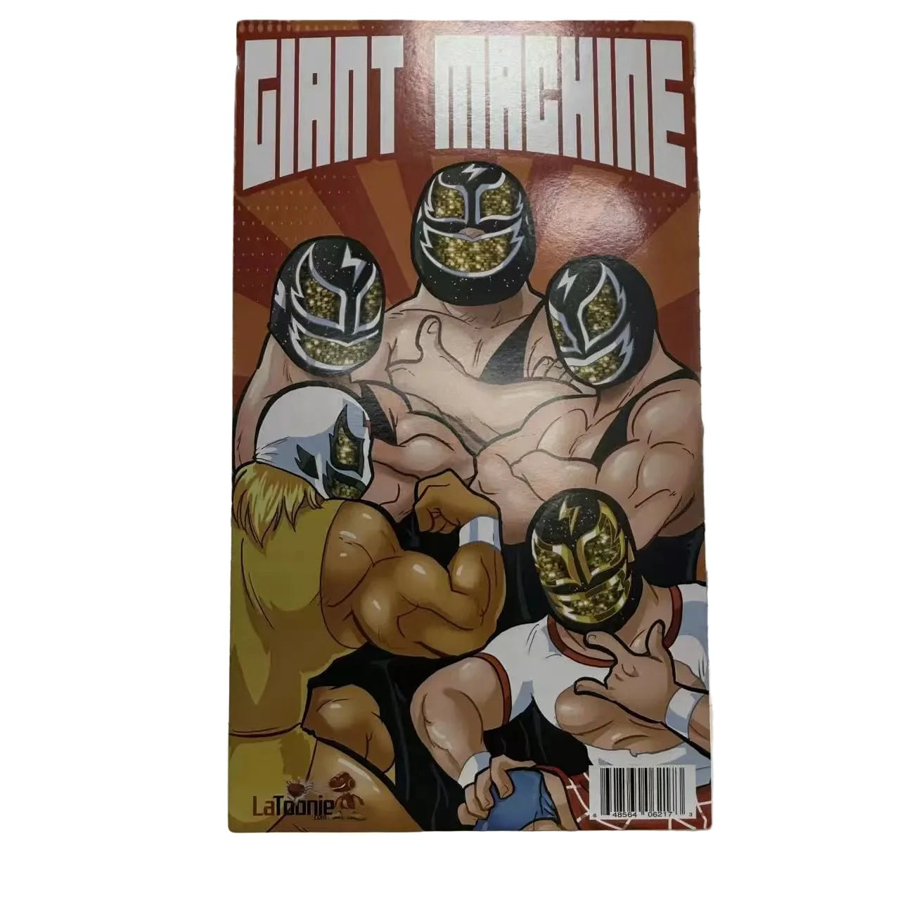 2026 LaToonie Wrestling Giant Series 8" Scale Giant Machine [With Gold Mask]