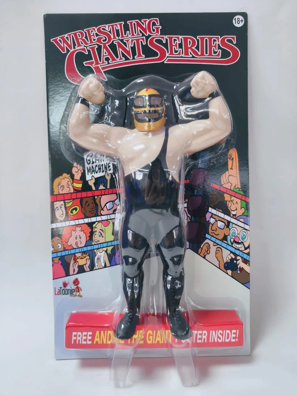 2026 LaToonie Wrestling Giant Series 8" Scale Giant Machine [With Gold Mask]