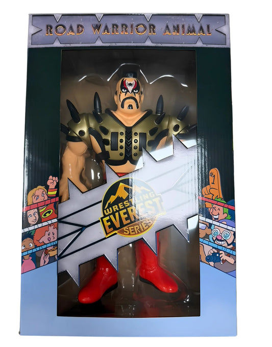 2026 LaToonie Wrestling Everest Series 12" Scale Animal [With Gold Shoulder Pads & White Face Paint]