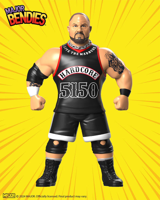 2024 Major Wrestling Figure Podcast Major Bendies Limited Edition Bully Ray